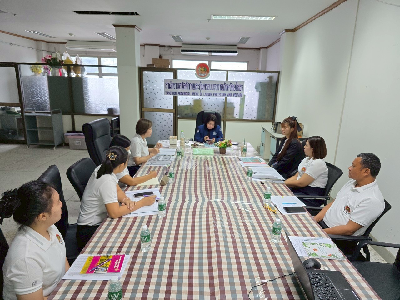 สสค.ยโสธร รับการตรวจราชการ รอบที่ 3 ประจำปีงบประมาณ 2568